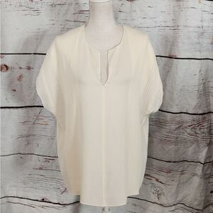 Vince Dolman Sleeve Silk Blouse Size Large